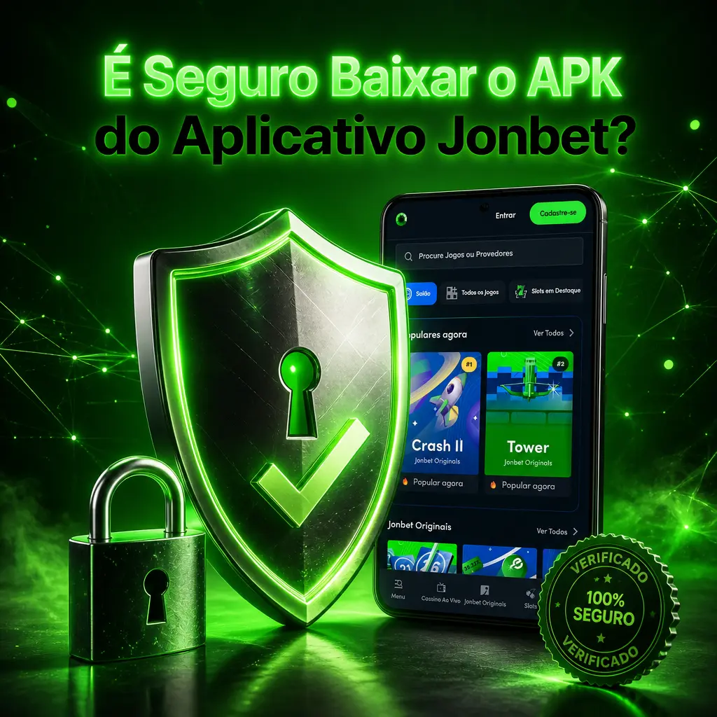 Aplicativo Jonbet com licença de Curaçao e criptografia SSL, garantindo segurança no download do APK para Android